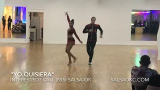 Yamulee Project Oklahoma City - Advanced Salsa - "Yo Quisiera"