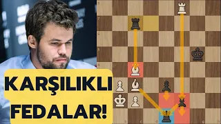 Carlsen Rakibin At Fedasına Vezir Fedasıyla Karşılık Verdi! (Kazananlar Finali)