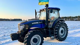 Китайський ХЛАМ⁉️Чи ЗАМІНА МТЗ❓Огляд на НОВИЙ трактор LOVOL 1304🚀John Deere закурив в стороні🤣