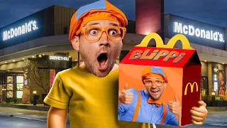 Don't Order Blippi Wonders Happy Meal from McDonald's at 3AM!