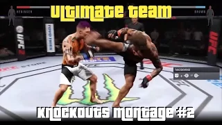 EA Sports UFC 2 - Knockouts Montage #2