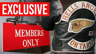 Exclusive tour inside Hells Angels clubhouse