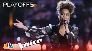 The Voice 2018 Spensha Baker - Live Playoffs: "Smoke Break"