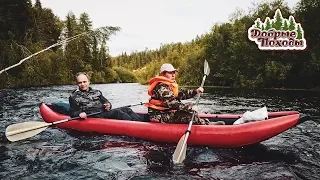 Сплав с Девчонками по Таёжной Реке. Ночёвка в палатках. Добрые походы.