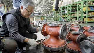 The Manufacturing Process of Industrial Valves. 62 Years Old Cast Valve Factory in Korea