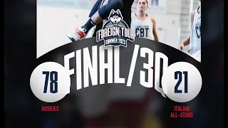 UConn Women's Basketball Highlights v. Italian All-Stars 08/21/2023