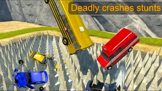 High Speed Traffic Crashes #3 -  BeamNG Drive | by 5 Million games - android Gameply #beamngdrive