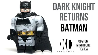 DARK KNIGHT RETURNS Batman Custom Minifigure - Crosscheck Figure REVIEW