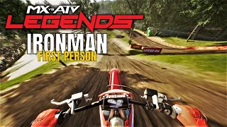 MX vs ATV Legends Ironman Pro Motocross DLC | First Person No Commentary | Honda CR450F | PS5