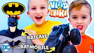 Vlad and Niki Batman, Batcave & Batmobile Missions