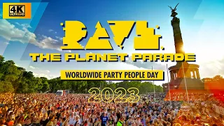 Berlin Love Parade  2023 - RAVE The Planet 🌎 | 4K | Berlin, Germany 🇩🇪