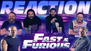 Fast & Furious - Movie REACTION!!