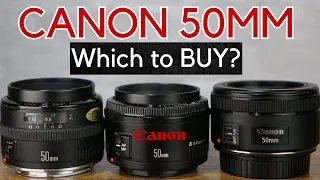 Canon EF 50MM DSLR Camera Lens: 3 Options Reviewed