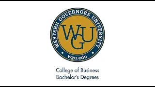 WGU May 2020 Virtual Commencement - Conferral of Bachelor's Degrees