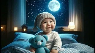 Sleep Music for Babies ✨ Mozart Brahms Lullaby 🌙  Super Relaxing Baby Music ♥♥♥