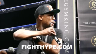 FLOYD MAYWEATHER ON WHO HIT HIM THE HARDEST AND TOUGHEST FIGHT; ANSWERS FAN QUESTIONS