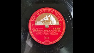 英HMV 78　ヌヴー  シベリウス ヴァイオリン協奏曲ニ短調～3楽章  1945  pass position