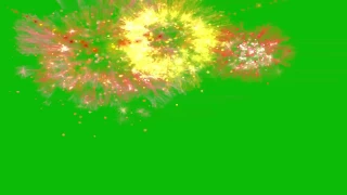 Fireworks green screen effect Sparkle pack 2  Футаж Салют & Фейерверк #2