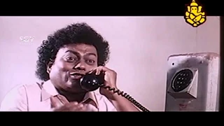 Sadhu Kokila Fake Call To Teacher Comedy Scenes | Ramesh | Prema | Ambarish | Mutthu Kannada Movie