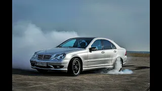 Mercedes-Benz C32 AMG Drag racing 1/4 mile Grand Prix Polski 2021.