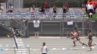 2017 TF - CIF-ss Prelims (D1) - 100 Hurdles (Girls, 5 Heats) (11-D1)