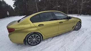 ТЕСТ-ДРАЙВ G30 BMW 530d  С ОЛИМПИЙСКИМ ЧЕМПИОНОМ ВЛАДИСЛАВОМ ГОНЧАРОВЫМ!!!