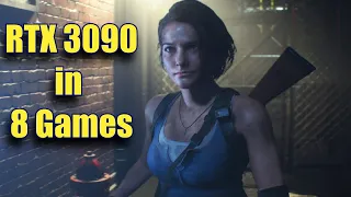 RTX 3090 in 8 Games Tested 1440p & 2160p (4K) FRAME-RATE TEST