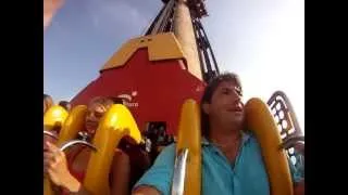 Hurakan condor Port Aventura  (on ride  GoPro HD) (2 eme )