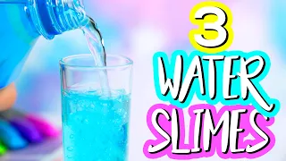 DIY Water Slime! How To Make The Best Water Slime Recipe! Jiggly Water Slime!