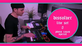 Dissolver (live) | Dawless Techno Set #8 | Akai Force | Roland TR-8S | DSI AS-1 |