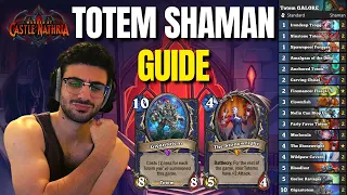 5 MINUTE Totem Shaman Guide! | High Legend Murder at Castle Nathria Hearthstone