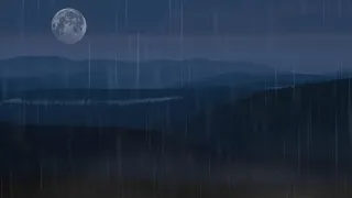 Beethoven - Moonlight Sonata 1 Hour With Rain Relaxing (Instant Sleep)