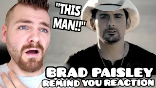 British Guy Reacts to Brad Paisley ft. Carrie Underwood "Remind Me" REACTION!