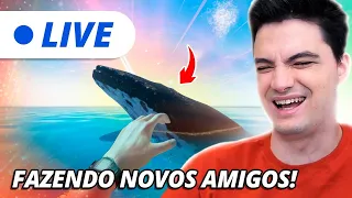 LIVE - FAZENDO AMIGOS NO STRANDED DEEP #08 [+14]