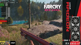 Far Cry New Dawn Max Settings + HD Textures 4K | RX 6800 XT | Ryzen 7 5800X