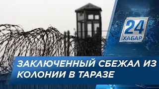 Заключённый сбежал из колонии в Таразе