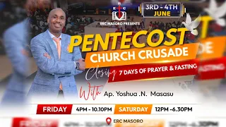 FRIDAY PENTECOST CRUSADE  03/06/2022 with Ap. Yoshua N. Masasu