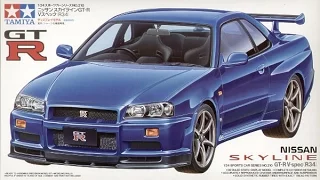 Обзор модели "Nissan Skyline GT-R V-spec R34"
