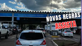 Não vá para argentina por Foz  do Iguaçu sem  ver esse vídeos, novos procedimentos