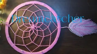 How to make a dreamcatcher /Home Decor idea/Very easy wall hanging dreamcatcher