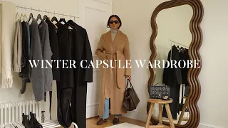 WINTER CAPSULE WARDROBE | MUST HAVE PIECES FOR WINTER LOOKBOOK 2023