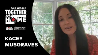 Kacey Musgraves performs "Rainbow" | One World: Together at Home