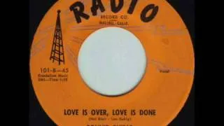 Bonnie Guitar - Love is Over, Love is Done 1958 45rpm