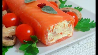 🍣Очень Вкусный Рулет из Красной Рыбы, Лосося/Ролл с Семгой/Закуска на Все Времена