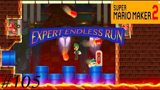 Endless Challenge #105 (Expert Difficulty) Super Mario Maker 2