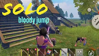 SOLO GAMEPLAY PART 1/ SOLO BLOODY JUMP DAY 1/ LAST ISLAND OF SURVIVAL/LAST DAY RULES SURVIVAL