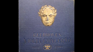 Josef Wolfsthal - Beethoven : Violin Concerto in D Op.61 - 1st Mvt (1929) 再復刻