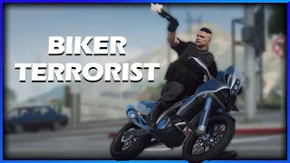 GTA RP | ATTACKING POLICE ON A BIKE