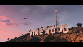 VINEWOOD в GTA 5 [VINEWOOD Grand Theft Auto V] надпись VINEWOOD в ГТА 5