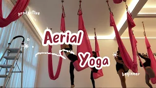 Join me for Aerial yoga 💖